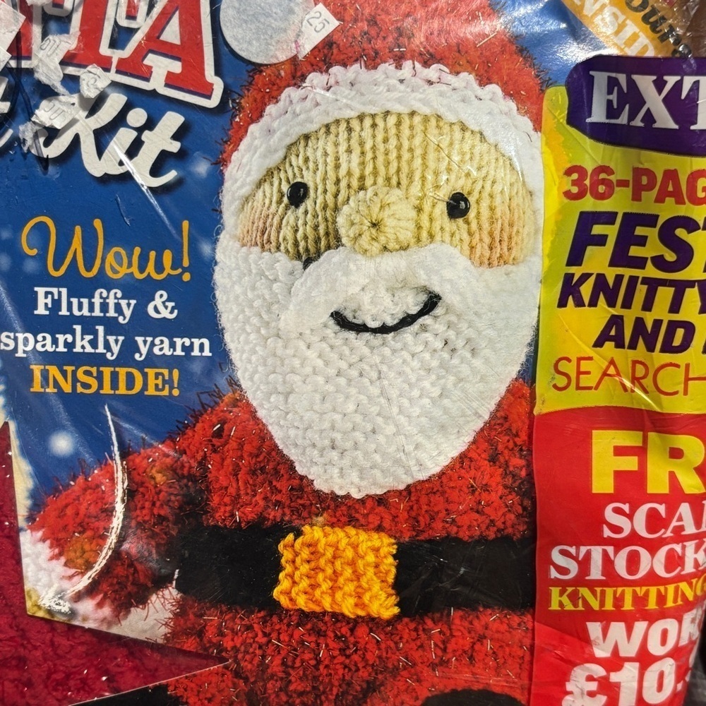 NEW Let’s knit Magazine Holiday Kits Nov/Dec ‘19 UK Patterns Ideas Yarn - Picture 10 of 16